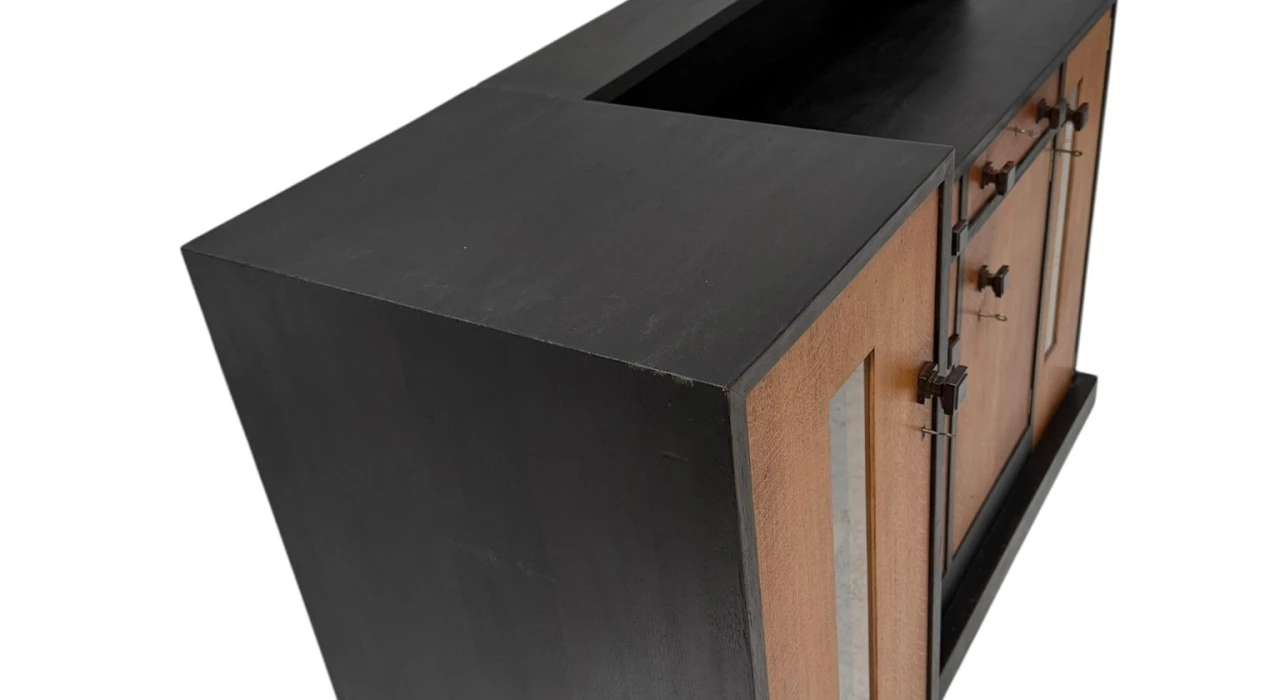 Oak Modernist Art Deco Sideboard or Credenza by Cor Alons, 1927